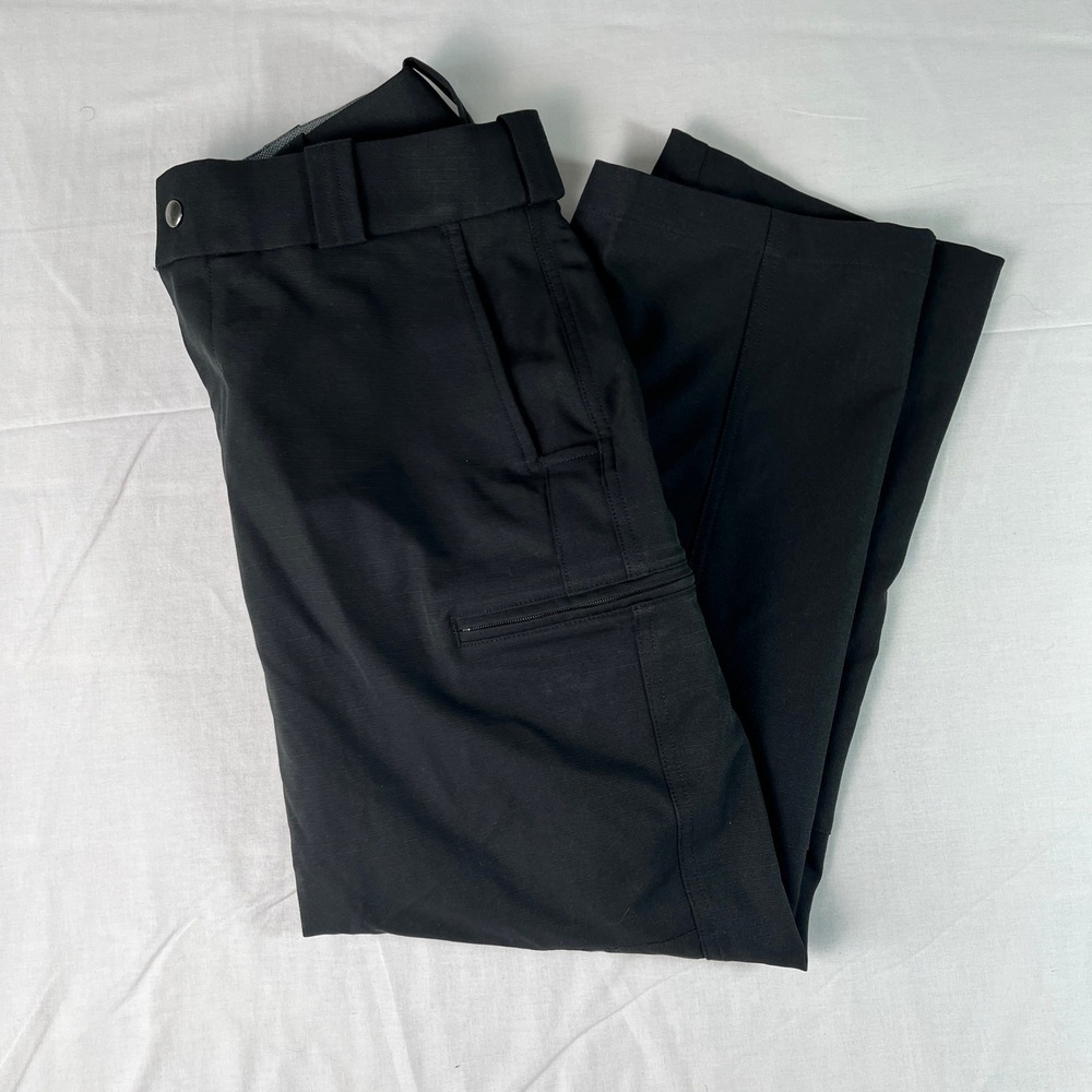 Blauer Tactical Pants Womens 10 Reg Black Excellent Ripstop Utility Cargo Duty